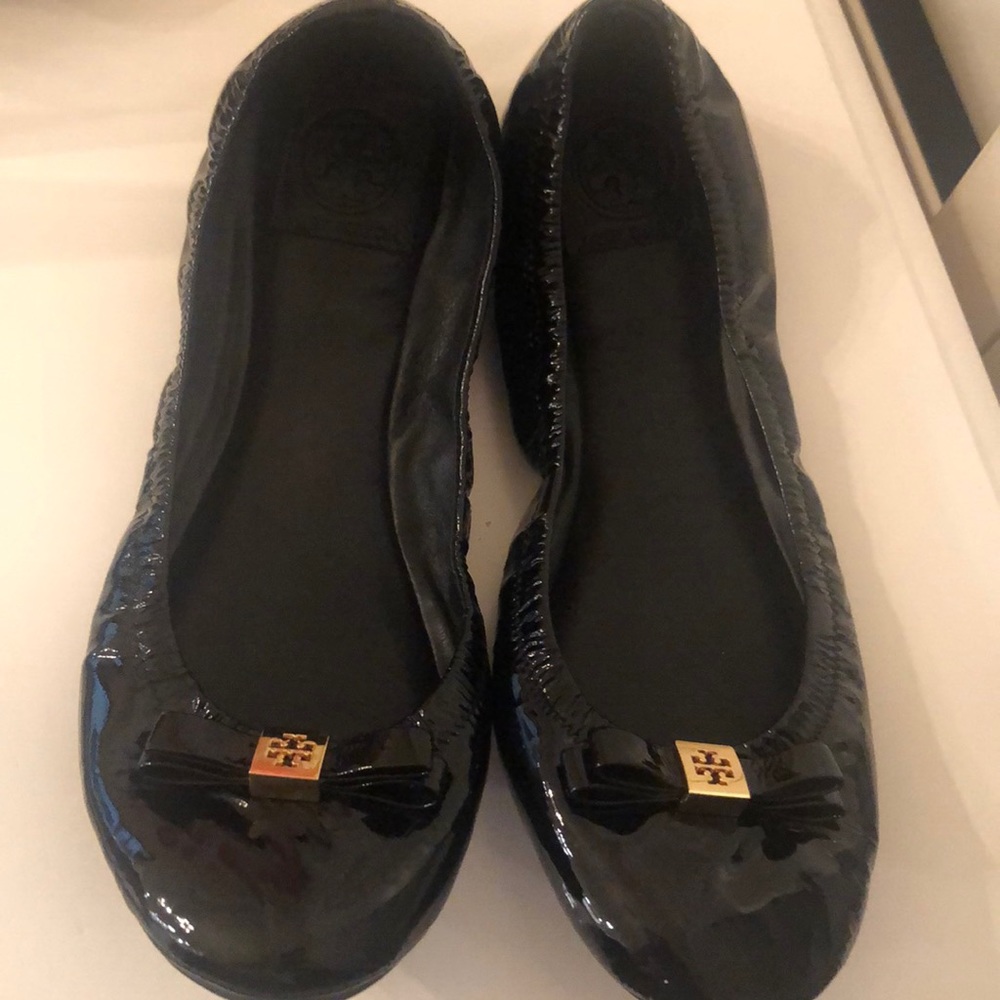 Black Tory Burch flats